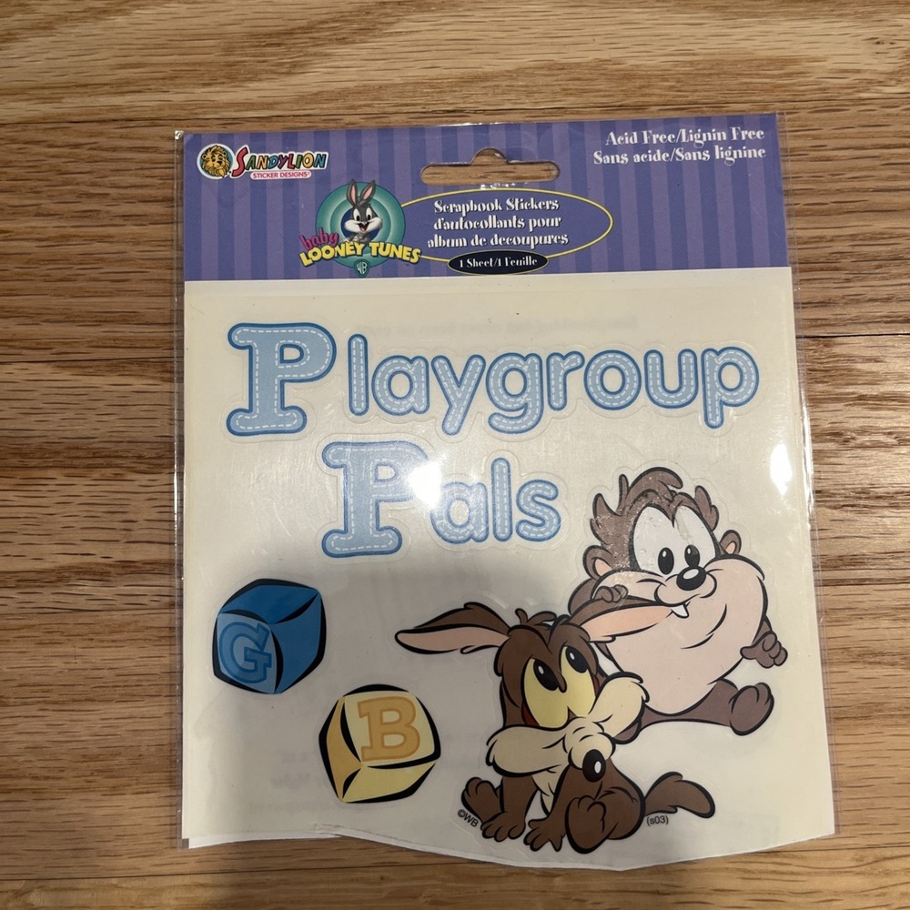 Sandylion Rare Vintage Sticker Baby Looney Tunes Rare HTF - Picture 2 of 5